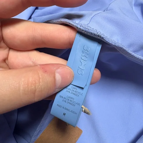 SKIMS NWT Sarong Coverup Skirt Ruched Back Knotted Front Side Slit Front Medium - Picture 6 of 8